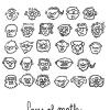 faces of maths / cartoon